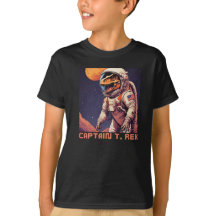 Captain T. Rex Tyrannosaurus Astronaut