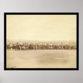 Captain Taylor & 70 Indian Scouts SD 1891 Poster (Vorne)