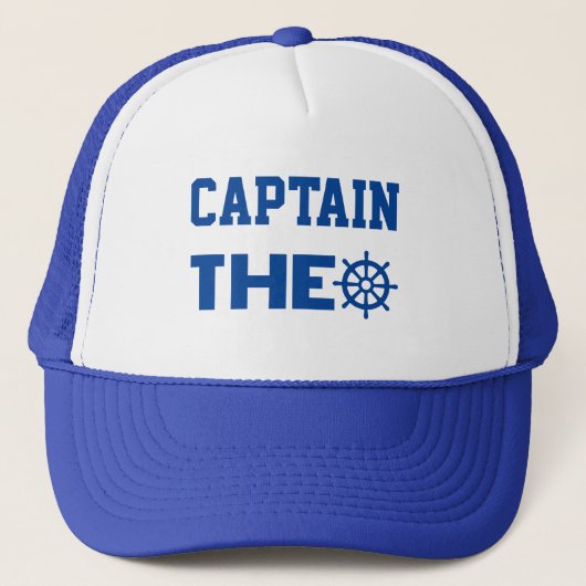 Captain Theo Trucker Hat Truckerkappe (Vorderseite)