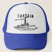Captain Trucker Hat Truckerkappe (Vorderseite)