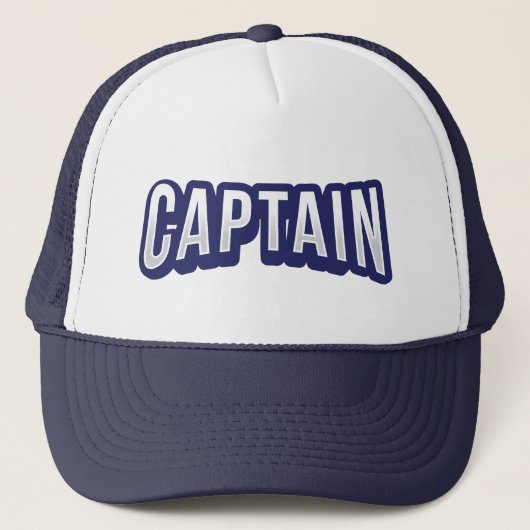 Captain Truckerkappe (Vorderseite)