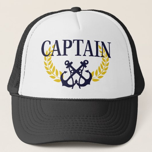 Captain Truckerkappe (Vorderseite)