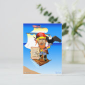 Captain Trump Postkarte (Stehend Vorderseite)