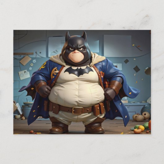 Captain Turkey Man Postkarte (Vorderseite)