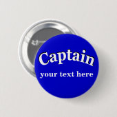Captain, um zu personifizieren button (Vorne & Hinten)