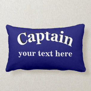Captain, um zu personifizieren lendenkissen