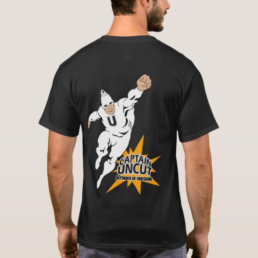 Captain Uncut-T - Shirt (Rückseite)