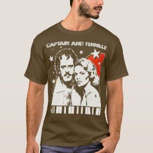 Captain und Tennille 70er Konzert Fade T-Shirt