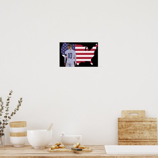 Captain USA Poster (Küche)