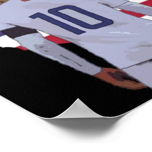 Captain USA Poster (Ecke)