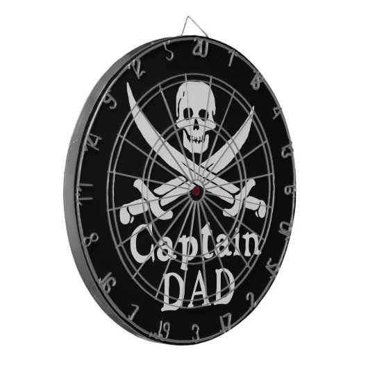 Captain Vater - Classic Dartscheibe (Vorderseite Links)