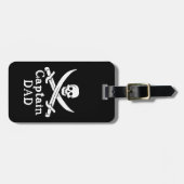 Captain Vater - Classic Gepäckanhänger (Vorderseite horizontal)