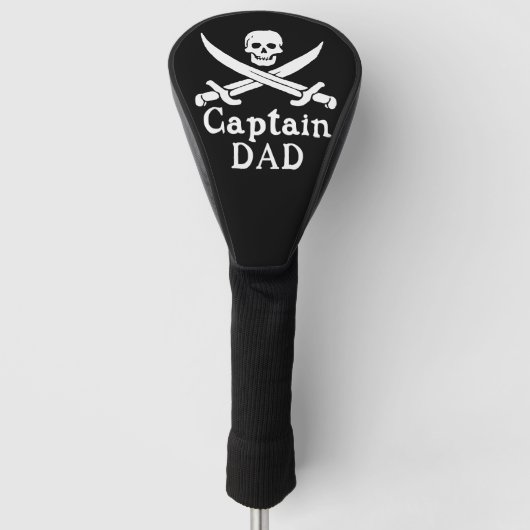 Captain Vater - Classic Golf Headcover (Vorderseite)