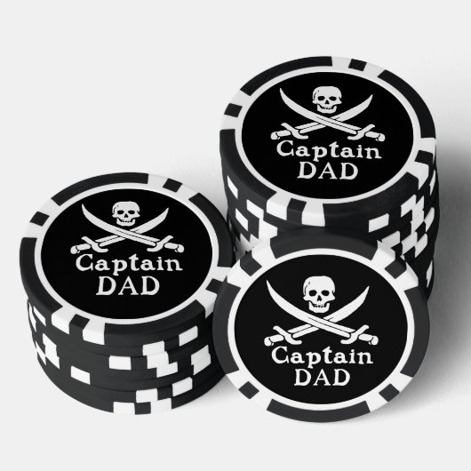 Captain Vater - Classic Pokerchips (Stapel)