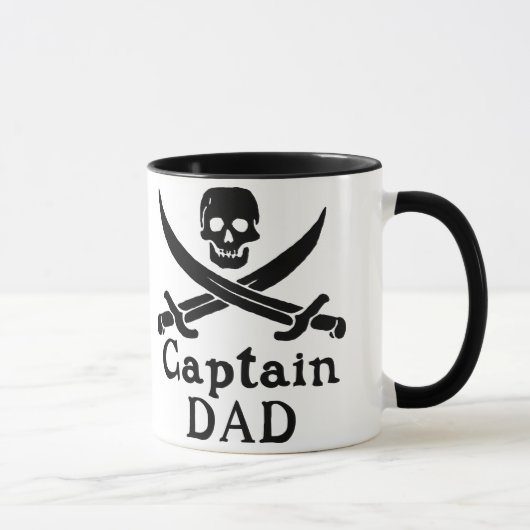 Captain Vater - Classic Tasse (Rechts)