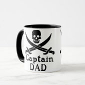 Captain Vater - Classic Tasse (Vorderseite Links)