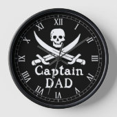 Captain Vater - Classic Uhr (Vorderseite)