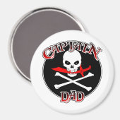 Captain Vater (Cutlass) Magnet (Vorderseite/Rückseite)
