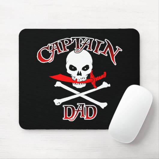Captain Vater (Cutlass)Mousepad Mousepad (Mit Mouse)
