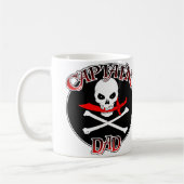 Captain Vater(Cutlass)-Tasse Kaffeetasse (Links)