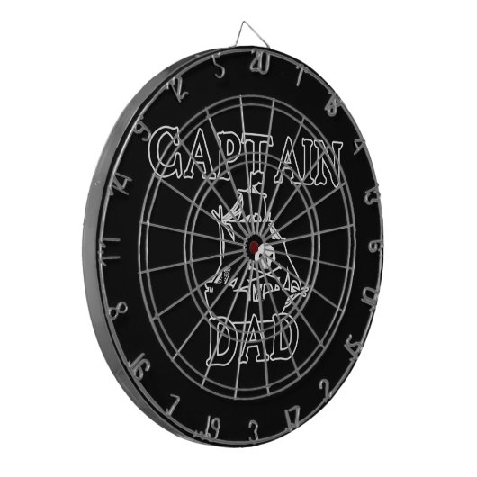 Captain Vater Dartscheibe (Vorderseite Links)