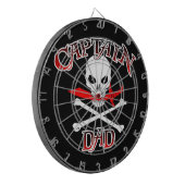 Captain Vater Dartscheibe (Vorderseite Links)