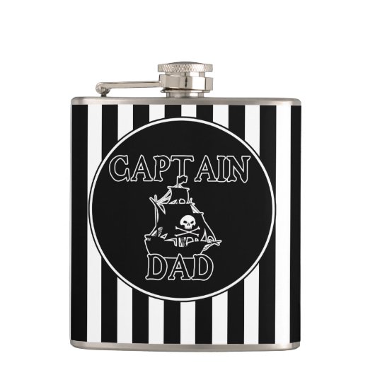 Captain Vater Flask Flachmann (Vorderseite)