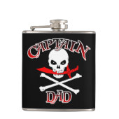 Captain Vater Flask Flachmann (Vorderseite)