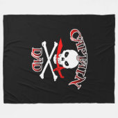 Captain Vater Fleecedecke (Vorderseite (Horizontal))