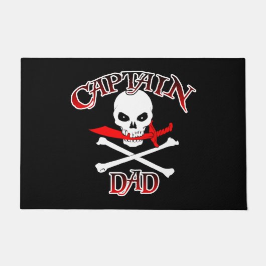 Captain Vater Fußmatte (Vorderseite)