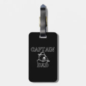 Captain Vater Gepäckanhänger (Rückseite vertikal)