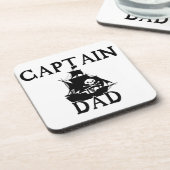 Captain Vater Getränkeuntersetzer (Linke Seite)