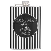 Captain Vater - Ghoful Galleon Flask Flachmann (Vorderseite)
