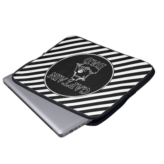 Captain Vater Laptop Sleeve (Vorne Knopf)