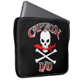 Captain Vater Laptopschutzhülle (Vorne Rechts)
