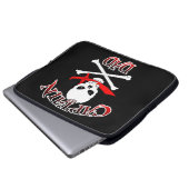 Captain Vater Laptopschutzhülle (Vorne Knopf)