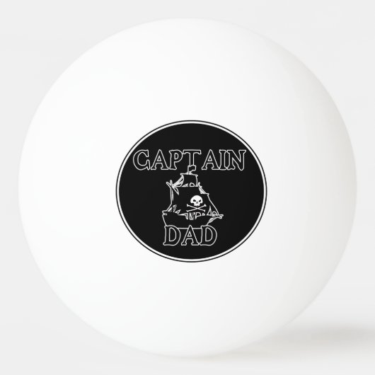 Captain Vater Ping Pong Ball Tischtennisball (Vorderseite)