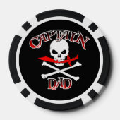 Captain Vater Poker Chips (Rückseite)