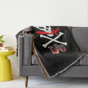 Captain Vater Throw Blanket Decke