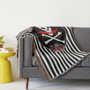 Captain Vater Throw Blanket Decke