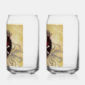 Captain Vater - Von den Deep begeistert Dosenglas (Links)