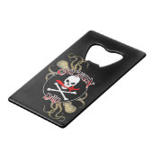 Captain Vater - Von den Deep begeistert Geldbeutel Flaschenöffner (Rückseite Schrägansicht)