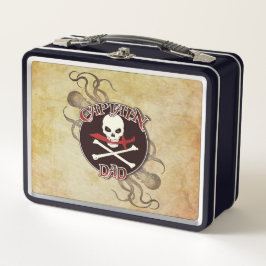 Captain Vater - Von den Deep begeistert Metall Brotdose