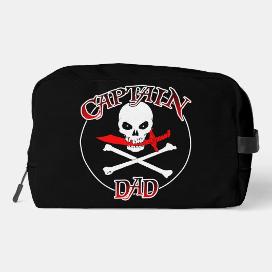 Captain Vater Waschbeutel (Rückseite)