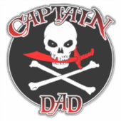 Captain Vinyl Stickers Aufkleber (Vorderseite)