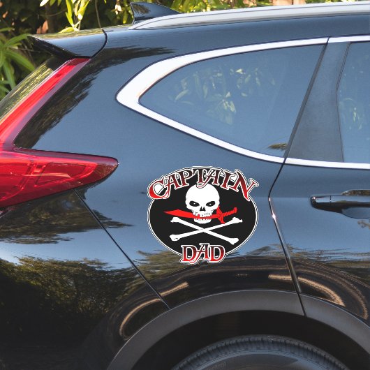 Captain Vinyl Stickers Aufkleber (Auto Seite)