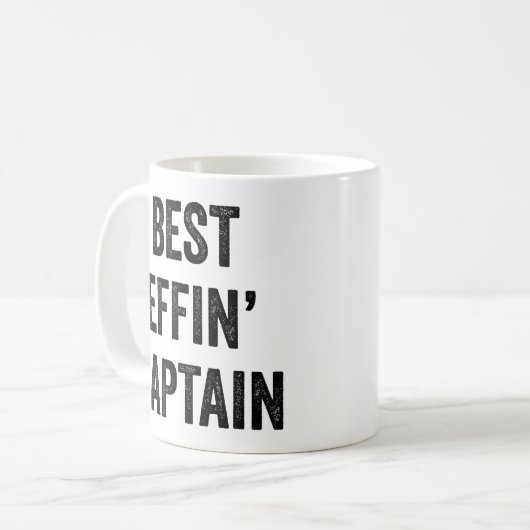 Captain von Best Effin Kaffeetasse (Vorderseite Links)