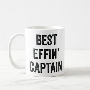 Captain von Best Effin Kaffeetasse
