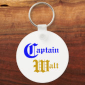 Captain Walt - Schlüsselanhänger (Vorderseite)