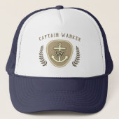 Captain Wanker Truckerkappe (Vorderseite)